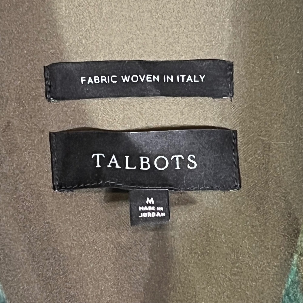 Talbots Plaid Shacket Coat Jacket Button Front Bl… - image 3